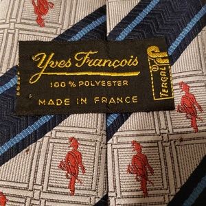 Yves Francois vintage necktie